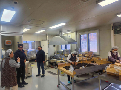 춘천소방서, 설 명절 대비 한과 제조공장 안전점검ㆍ지도