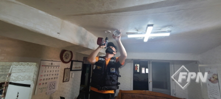 철원소방서, 취약계층 대상 주거환경 개선사업 실시