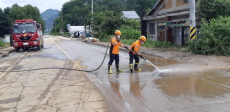 철원소방서, 수해주민 피해복구 지원에 발 벗고 나선다