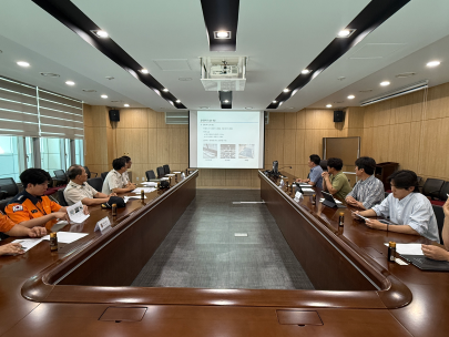 동해소방서, 지하 전력구 현장 점검... 대형화재 예방 총력