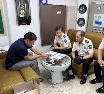 동해소방서, 노후 아파트 대상 긴급 화재안전점검 실시