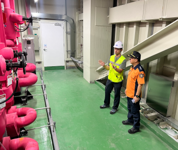 동해소방서, LS전선 동해공장 안전 컨설팅...  추석 대비 화재예방 총력 다해