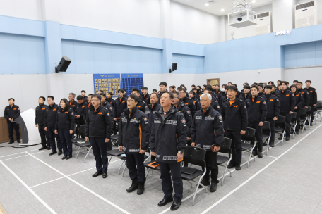 강릉소방서. 2025년 상반기 직장교육 실시