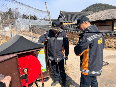 동해안지역 기상특보에 따른 산불 취약지역 관서장 현지 확인