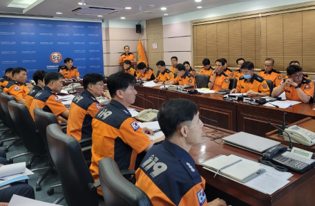 태풍 북상에 따린 대비태세 돌입