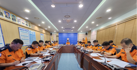 추석 명절 대비 소방지휘관 회의 개최