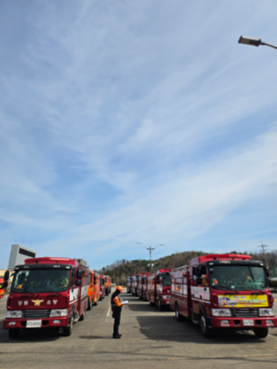 동해안 대형 산림화재 대응 총력...대규모 동원훈련 실시